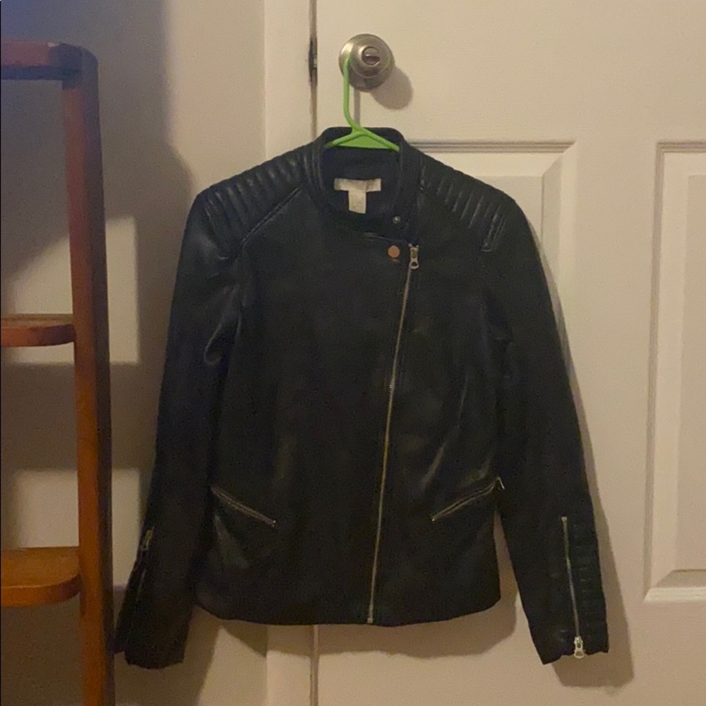 Leather jacket